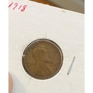 1918 Lincoln Wheat Cent